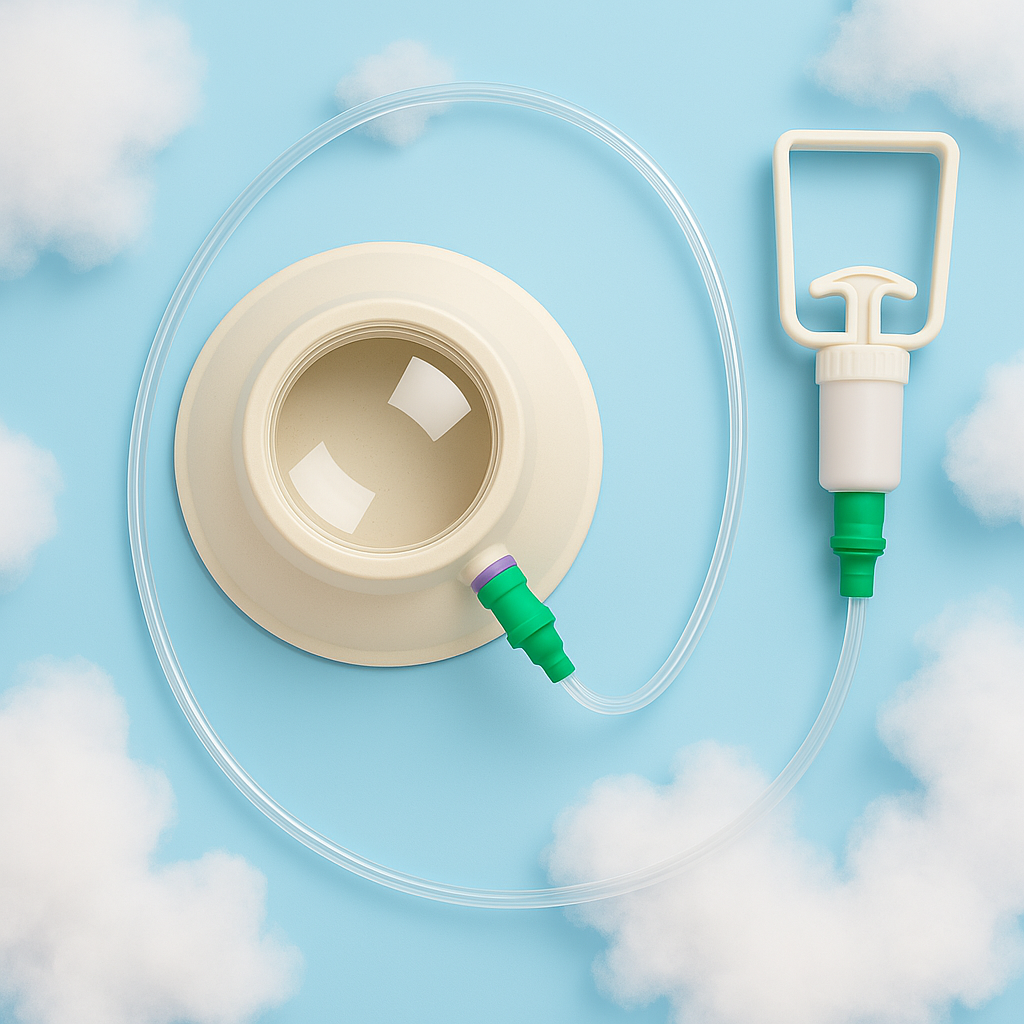Bomba de vacío eléctrica Vacuum Bell en Colombia. Solución no invasiva para Pectus Excavatum con servicio premium y pago contra entrega.